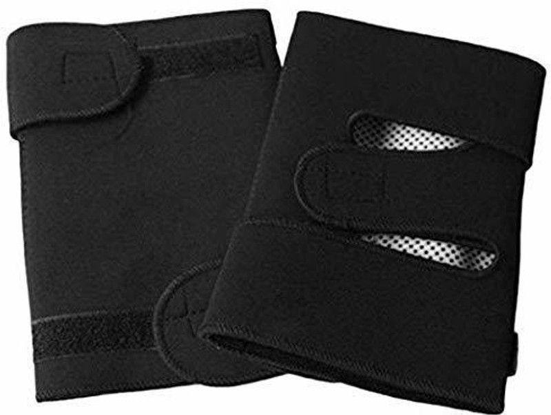 Gnexin Magnetic Therapy Heating Knee Support Pad Belt Knee Support Free Size(Multicolor) Knee Support  (Black)