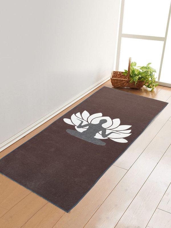 Taisha World Yoga_Cotton_Lotus_Brown 4 mm Yoga Mat