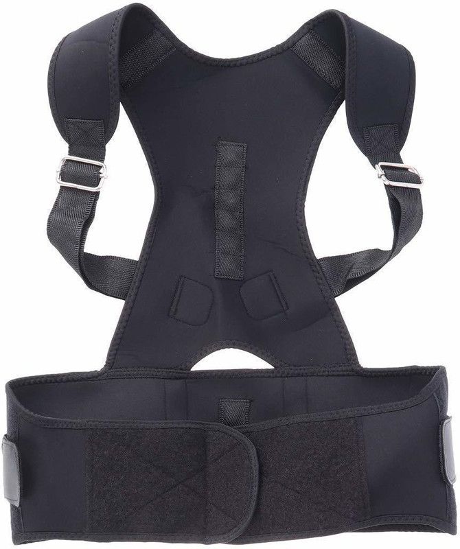 DIVINES MART real doctor posture corrector Posture Corrector  (Black)