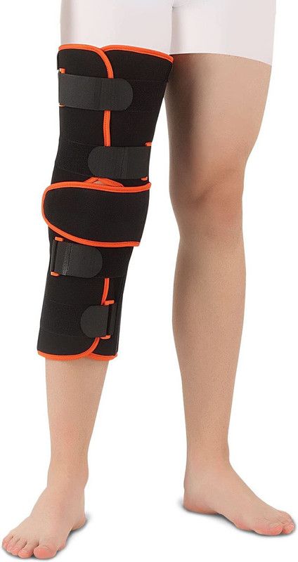 FLAMINGO Knee Brace-Long for Knee Pain, Gym Workout, Running, Arthritis Knee Support  (Grey)