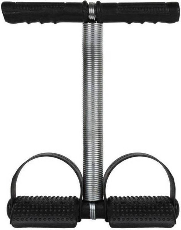 GJSHOP SSBH40 Tummy Trimmer With Single Steel Spring Burn Off Calorie & Tone Your Muscles Ab Exerciser  (Black)