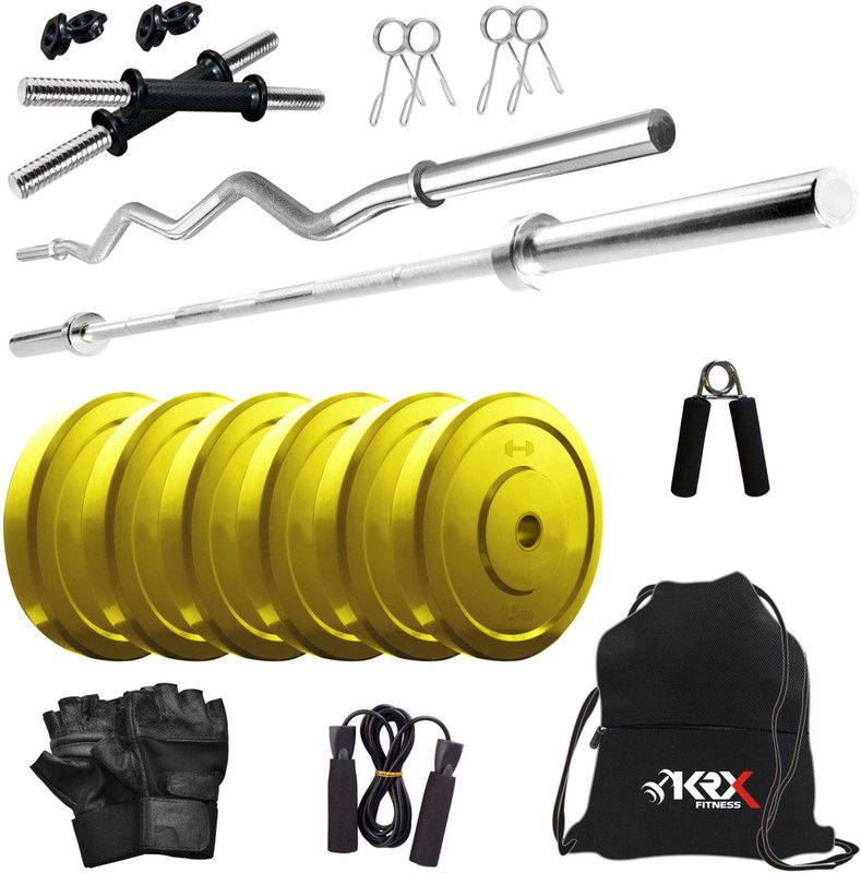 KRX 15 kg Premium CP-COMBO 2 Home Gym Combo