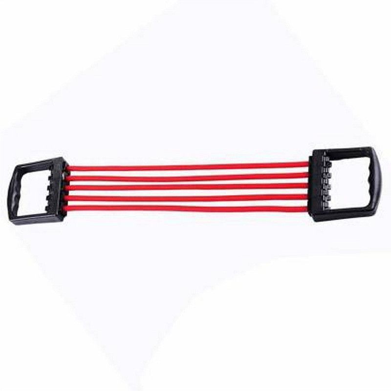 Raider Home/Gym Adjustable Rubber Chest Expender Pull Stetcher Resistance Tube  (Multicolor)