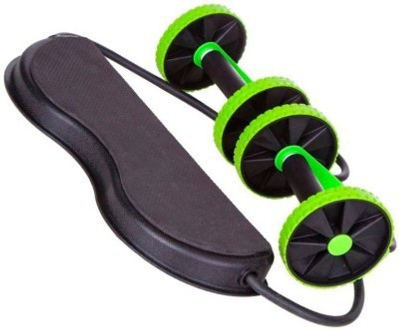 Shopeleven expandable pull rope body workout resistantace tube home Ev72 Gym Ab exerciser Resistance Tube  (Green)