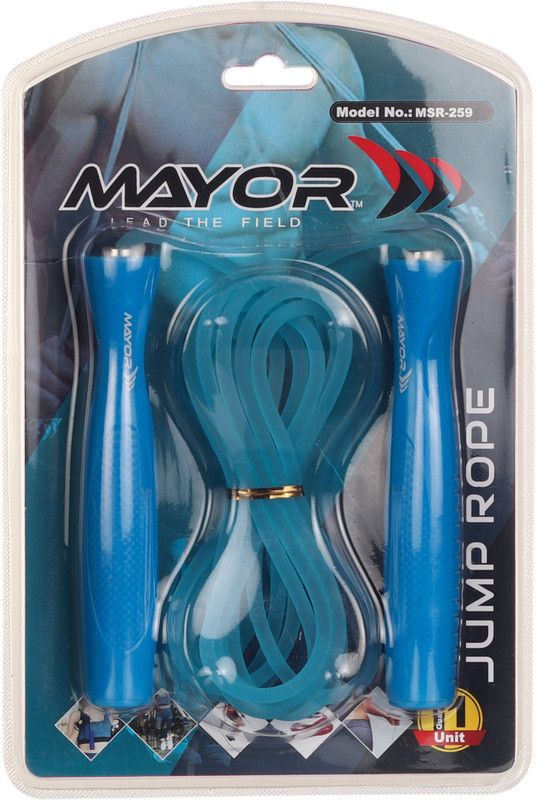 MAYOR PowerSkip Speed Skipping Rope  (Blue, Length: 279 cm)