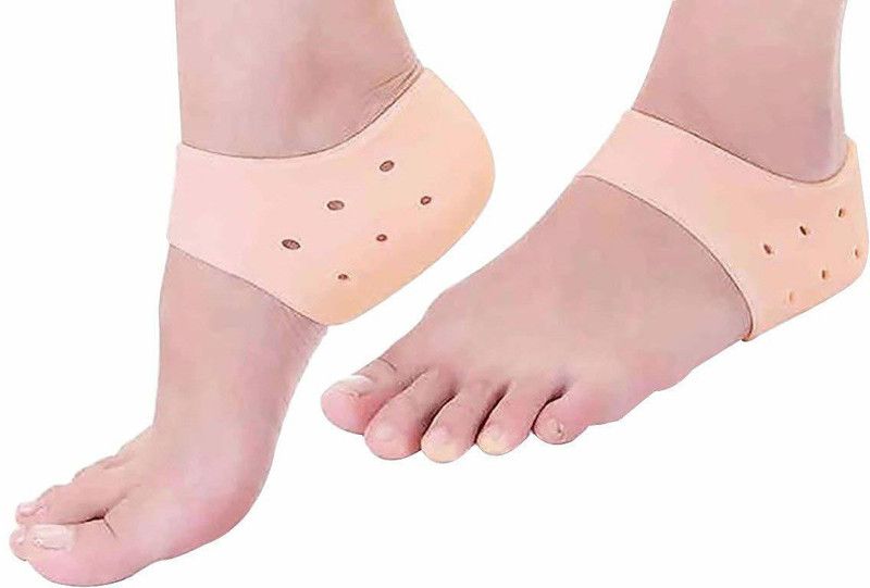 Snowpearl Heel Anti Crack Set, Anti Chapped,Dry,Rough, Crust [I Pair] Unisex Heel Support  (Beige)