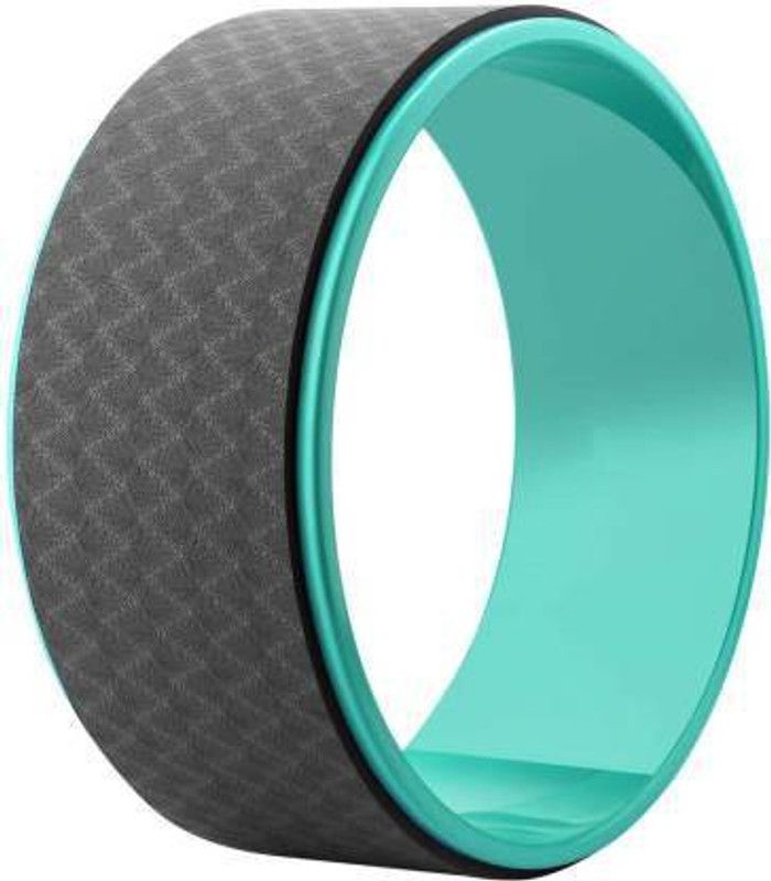 NASULA Wheel - Back, Hip, Chest And Shoulder exercise 6 mm Thick Foam Yoga Blocks  (Black, Green Pack of 1)