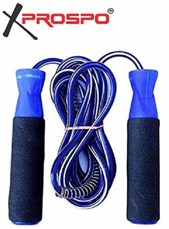 Xprospo BLUE ROPE Ball Bearing Skipping Rope  (Blue, Length: 274 cm)