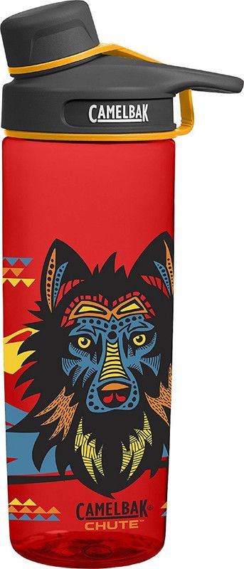 CAMELBAK CHUTE 0.6L - WOLF 600 ml Sipper  (Pack of 1, Red, Plastic)