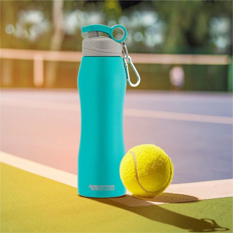 DUBBLIN Handy Stainless Steel Sipper Water Bottle, , Sports Water Bottle (Green 750 ML) 750 ml Sipper  (Pack of 1, Green, Steel)