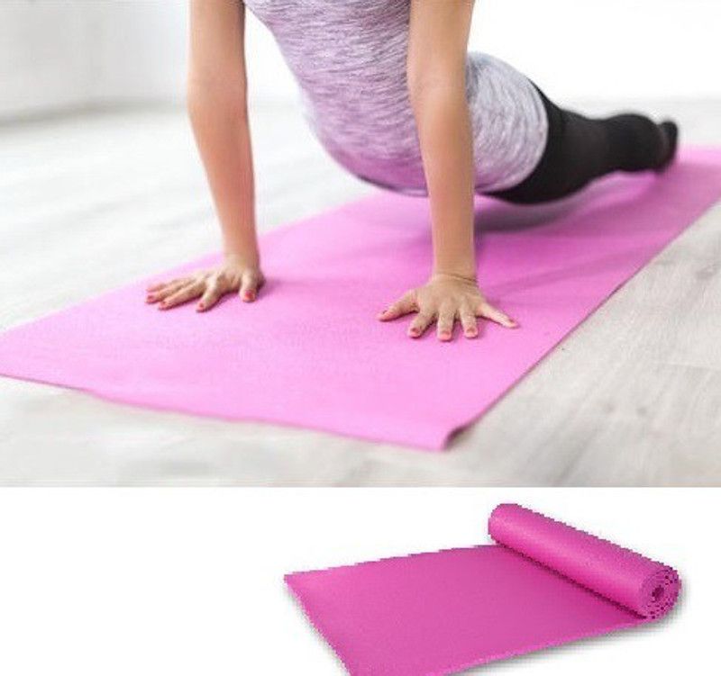 DGSPORTS exercise mat for men and womens solid yoga mat 6 mm Yoga Mat