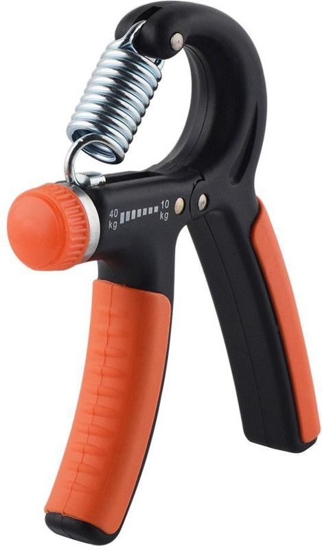 Izoo Adjustable Hand Gripper - Best Exerciser Strengthener resistance 10kg to 40kg for gym, wrist, finger, forearms Hand Grip/Fitness Grip  (Black, Orange, Red)