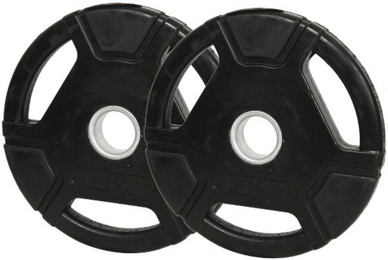 Veena RetailNet Weight Lifting Plates (7.5 kg x 2) For Gym | Exercise Equipment For Workout Black Weight Plate  (15 kg)