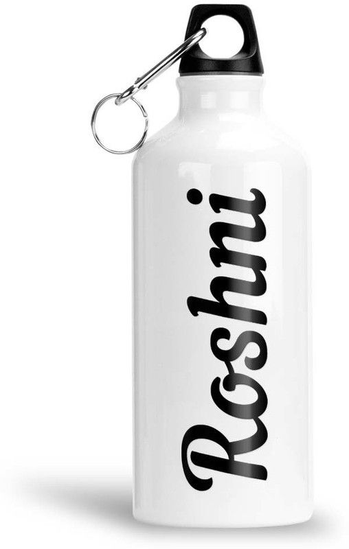Furnish Fantasy Aluminium Water Bottle 750ml - Best Gift for Happy Birthday, Return Gift, Roshni 750 ml Sipper  (Pack of 1, White, Aluminium)