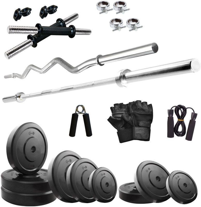 KRX 30 kg Solid Rubber COMBO 2-WB Home Gym Combo
