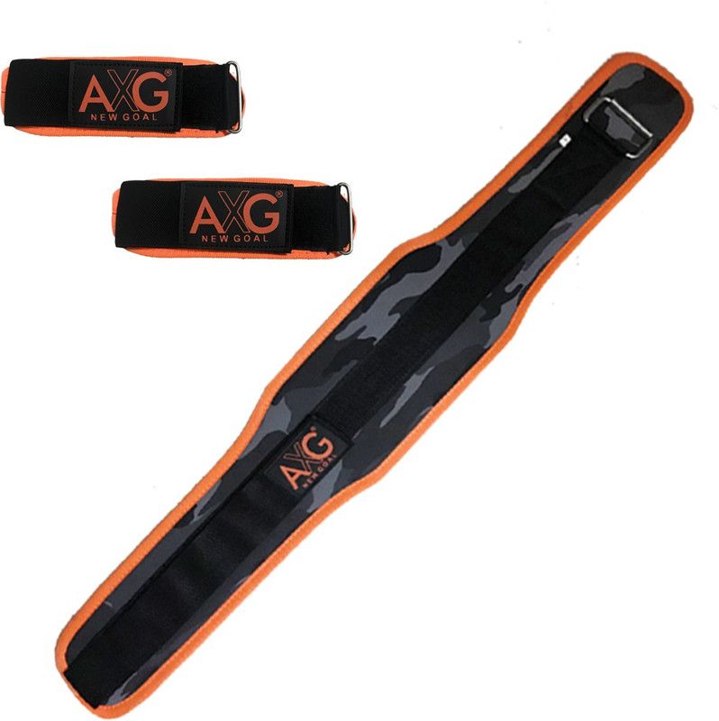 AXG NEW GOAL Weight Lifting Waist & Wrist Support Combo, Medium