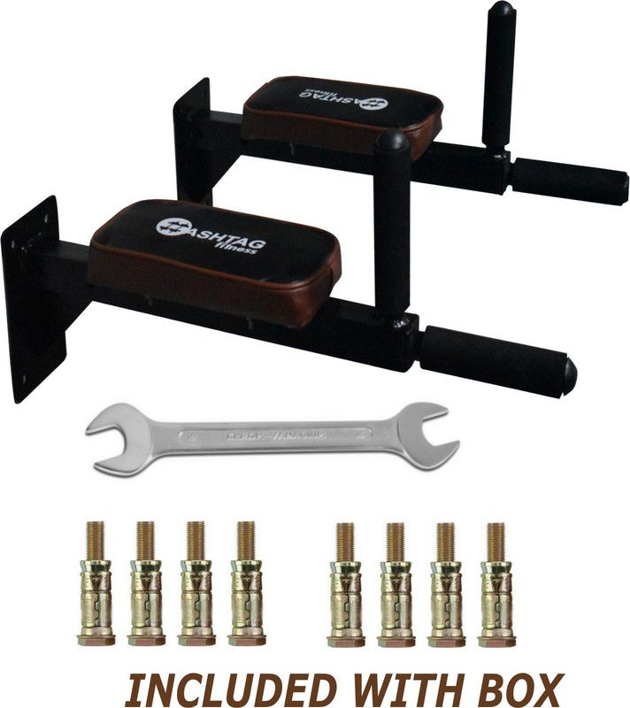 HASHTAG FITNESS HASH-DIPS-CHIN-1 Chin-up Bar  (Black)