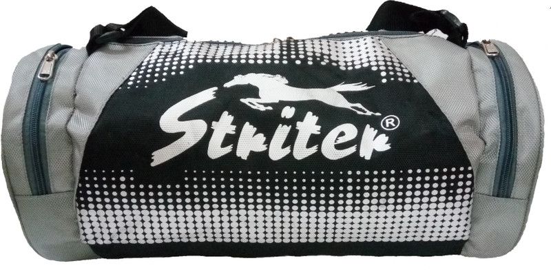 Giftadia Heavy Duty Canvas Gym Duffle Cum Sports Kit Bag - Multicolor  (Grey, Kit Bag)