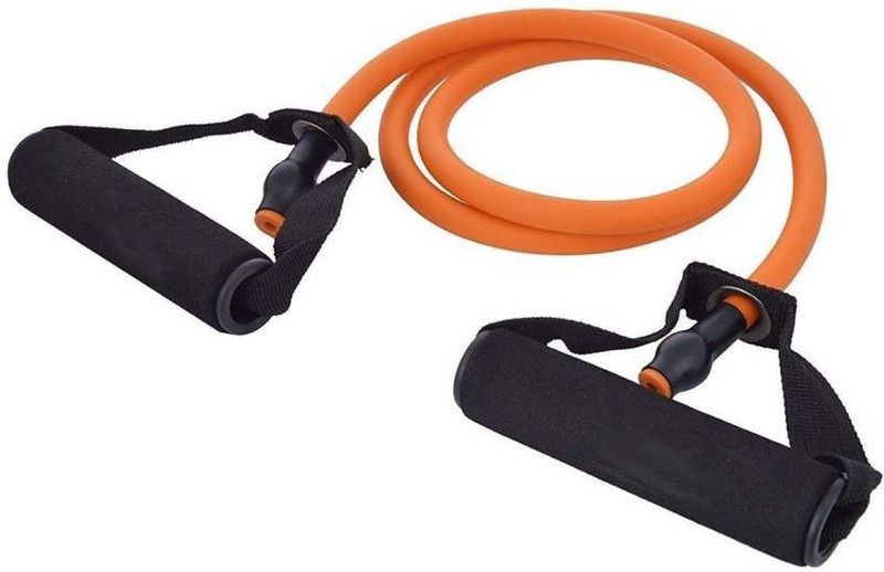 HORSE FIT Latex,Rubber,Plastic Single Toning Tube ( Pack of 1 ) Resistance Tube  (Orange)