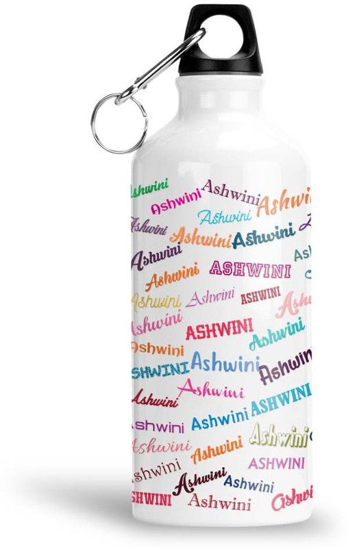 Furnish Fantasy Colorful Aluminium Sipper Bottle - Best Happy Birthday Gift for Kids , Ashwini 600 ml Sipper  (Pack of 1, Multicolor, Aluminium)