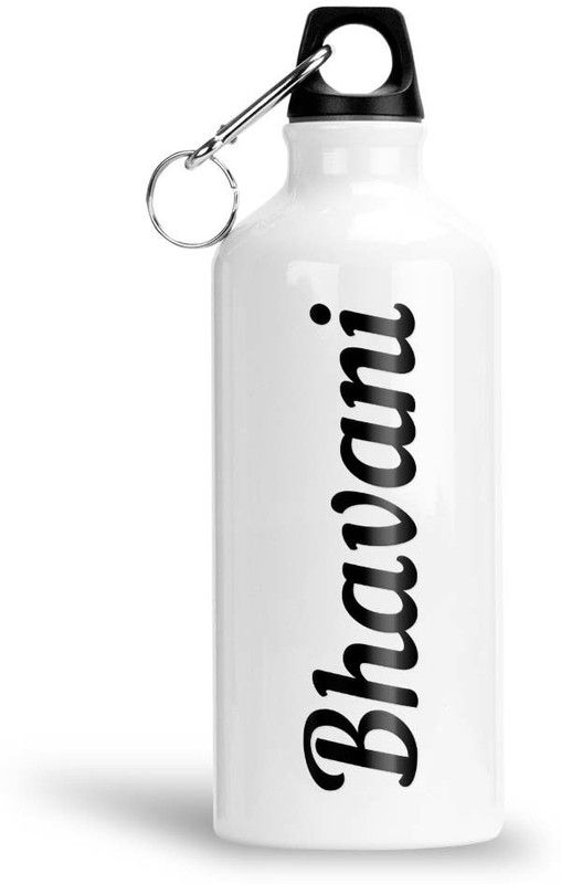 Furnish Fantasy Aluminium Water Bottle 750ml-Best Gift for Happy Birthday, Return Gift, Bhavani 750 ml Sipper  (Pack of 1, White, Aluminium)