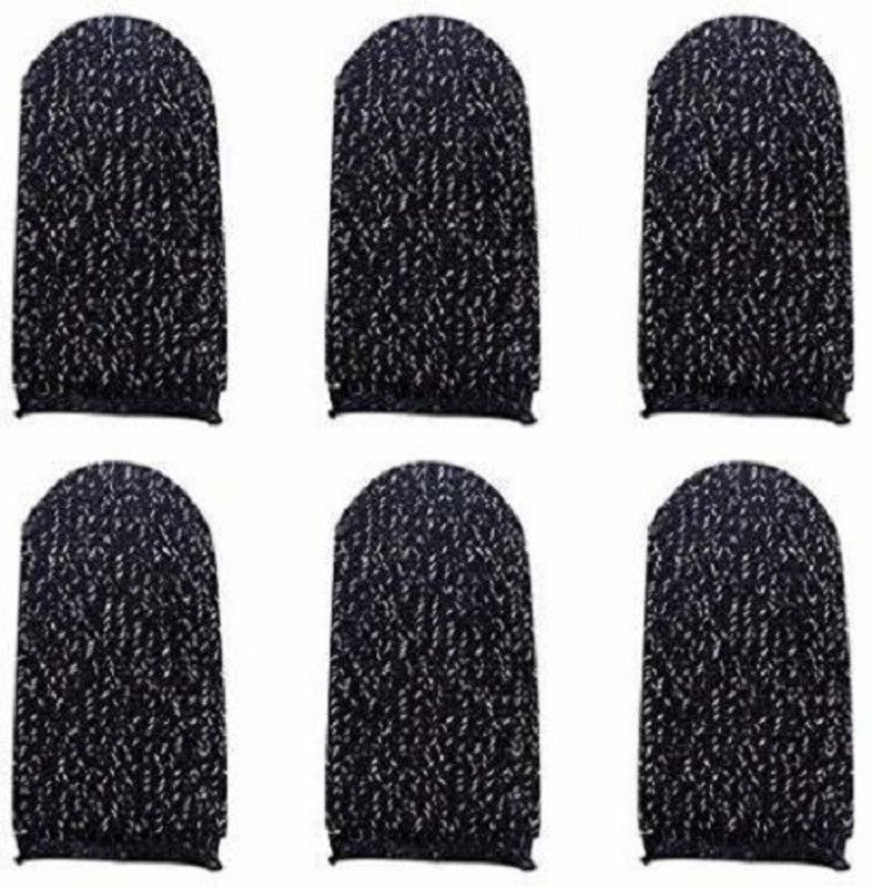 ASKOVID Finger Sleev For Pubg and all Gaming Suitable for all smartphones Pair 3 Finger Sleeve  (Pack of 6)
