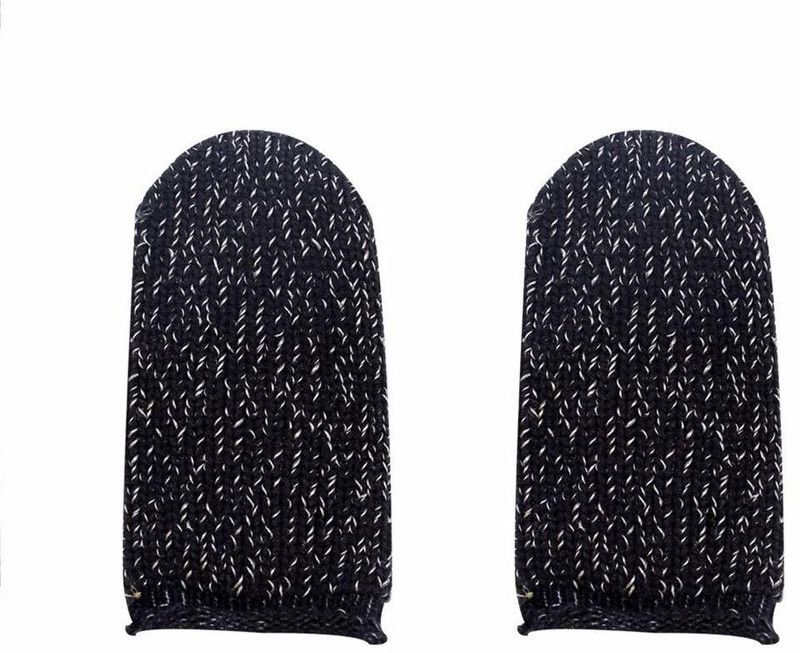 PORTLIX PUBG_GAMING_SLEEVE Breathable, Fully Touchscreen, Two Finger Gloves Finger Sleeve  (Pack of 2)