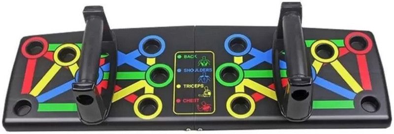 BSRENTERPRISEZ Multifunctional Body Building Pushup Stand Pushup Bar, Shopsy Pushup Board BH-15 Push-up Bar  (Multicolor)
