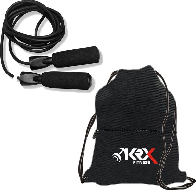KRX Backpack + Skipping Rope Fitness Accessory Kit Kit