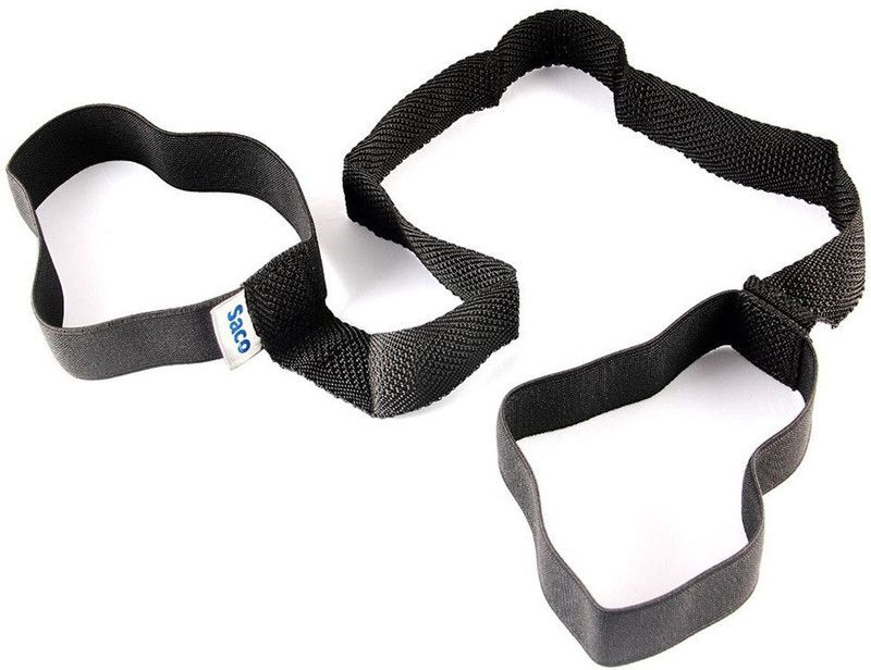 Saco RT Nylon Yoga Strap  (Black)