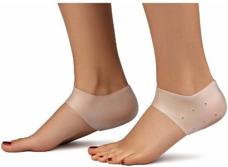 Klick N Shop Protecto Moisturizing Gel Heel Socks Protector For Heel Anti-Crack Heel Support Heel Support  (Pink)