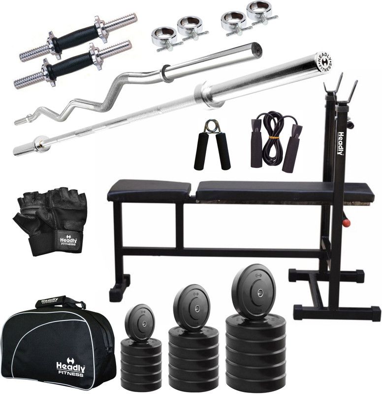 Headly 100 kg 100 kg Combo CC 5 Total Home Gym Combo
