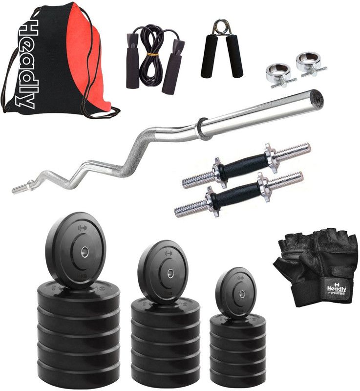 Headly 25 kg HR-25 kg Combo 3 Home Gym Combo