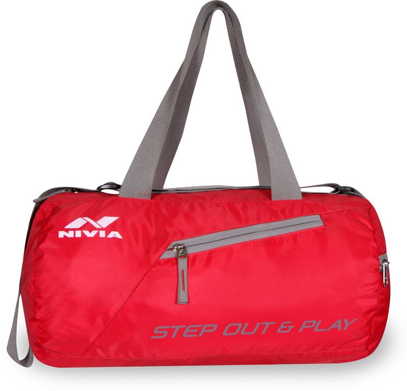 NIVIA Deflate Round - 01  (Red, Kit Bag)