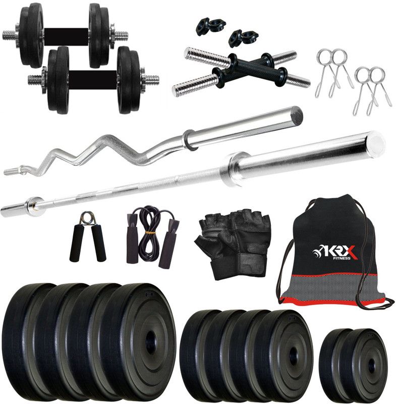KRX 42 kg PVC COMBO 2 -SL Home Gym Combo