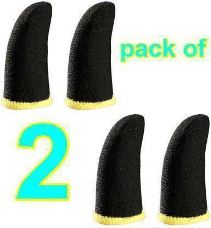 Hepteris n Finger Sleeve For PUBG and all Gaming Finger Sleeve Finger Sleeve  (Pack of 4)
