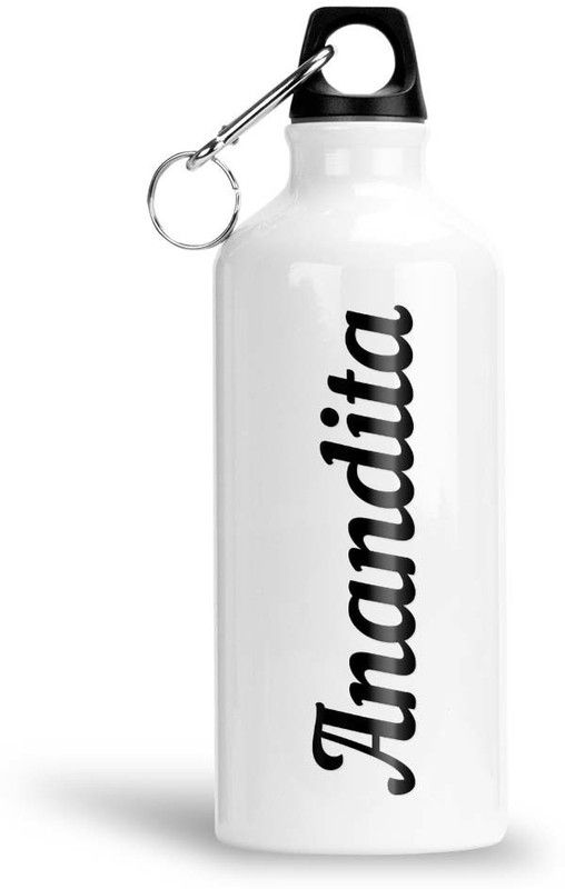 Furnish Fantasy Aluminium Water Bottle 750ml-Best Gift for Happy Birthday, Return Gift, Anandita 750 ml Sipper  (Pack of 1, White, Aluminium)