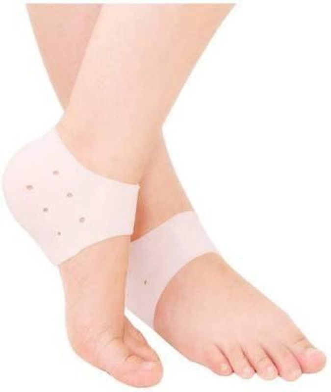 FooFaa Reusable Silicon Foot Heel Ankle Protector Pain Reliever Support Anti-Crack Set Heel Support