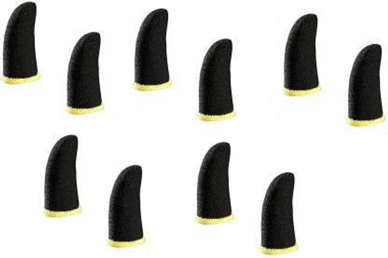 Bal samrat Mobile Finger Sleeve 4 Pair Trigger Game Controller for PUBG, COD Gaming (S-5-2) Finger Sleeve  (Pack of 10)