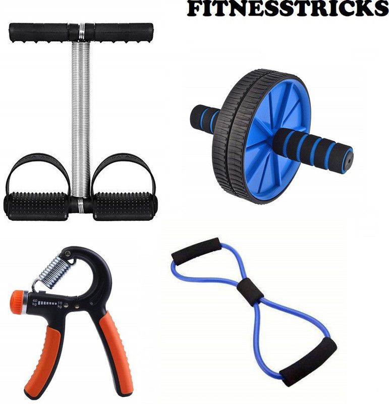 Fitnesstricks NEW WORKOUT FITNESS COMBO Gym & Fitness Kit Fitness Accessory Kit Kit