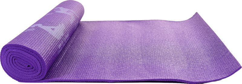 IRIS Fitness Printed Sun Salutation Yoga Mat (180 cm X 65 cm) Purple 6 mm Yoga Mat