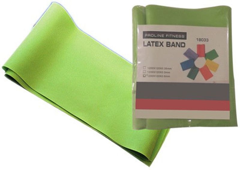 Proline Fitness Proline Fitness 18033_Green Latex Band Resistance Band  (Green, Pack of 1)