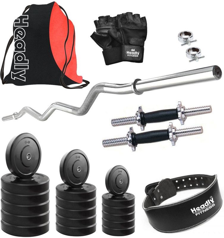 Headly 10 kg HR-10 kg Combo 24 Home Gym Combo
