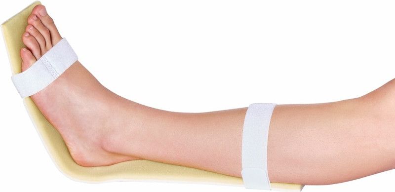 VISSCO Emergency Splint Short Leg Foot Support