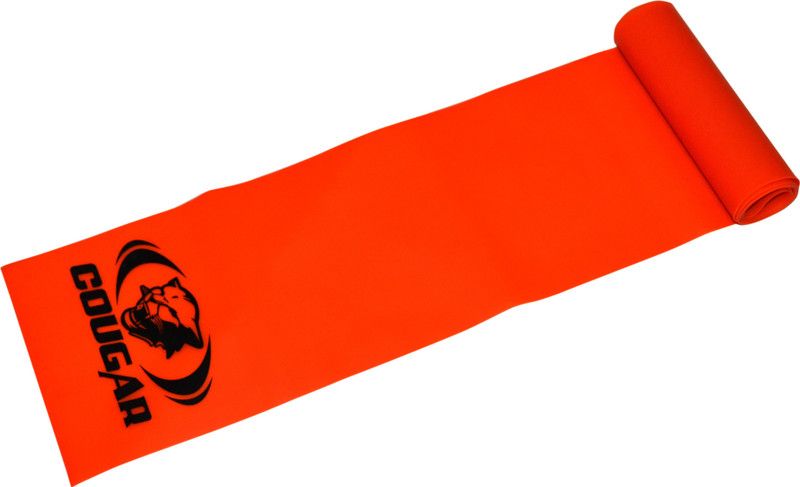 COUGAR Fitness Tube , Fitness Grip , Resistance Level Heavy Fitness Band  (Orange)