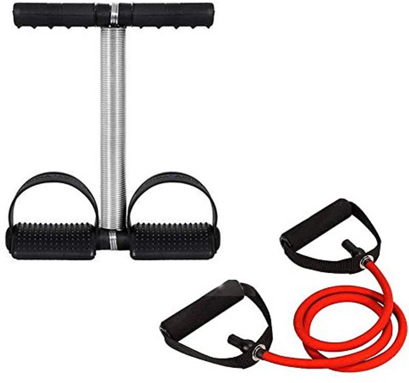 BQH Tummy Trimmer & Toning Tube Fat Buster Home Gym Home Exercise Equipment Ab Exerciser  (Black)
