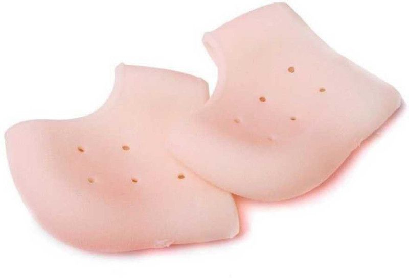 Nurev creation Half silicone gel anti crack heel Foot Support