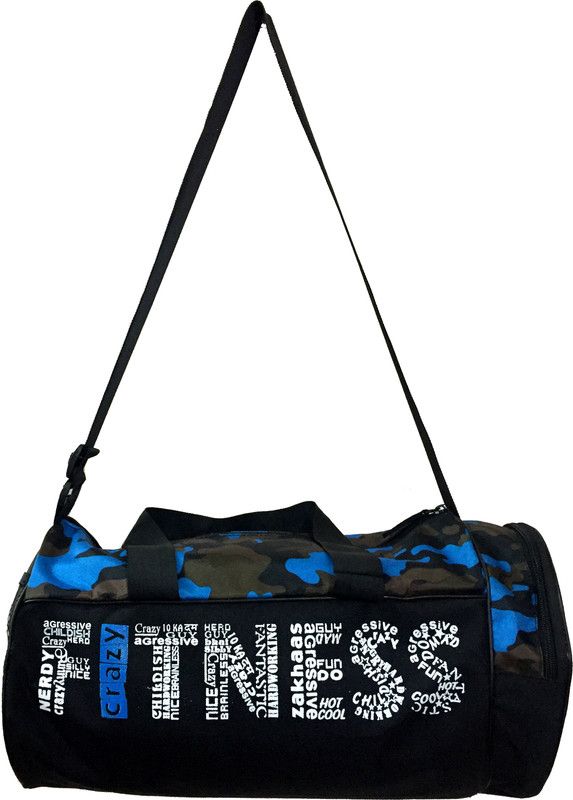 vinto camouflage BLUE  (Black, Kit Bag)