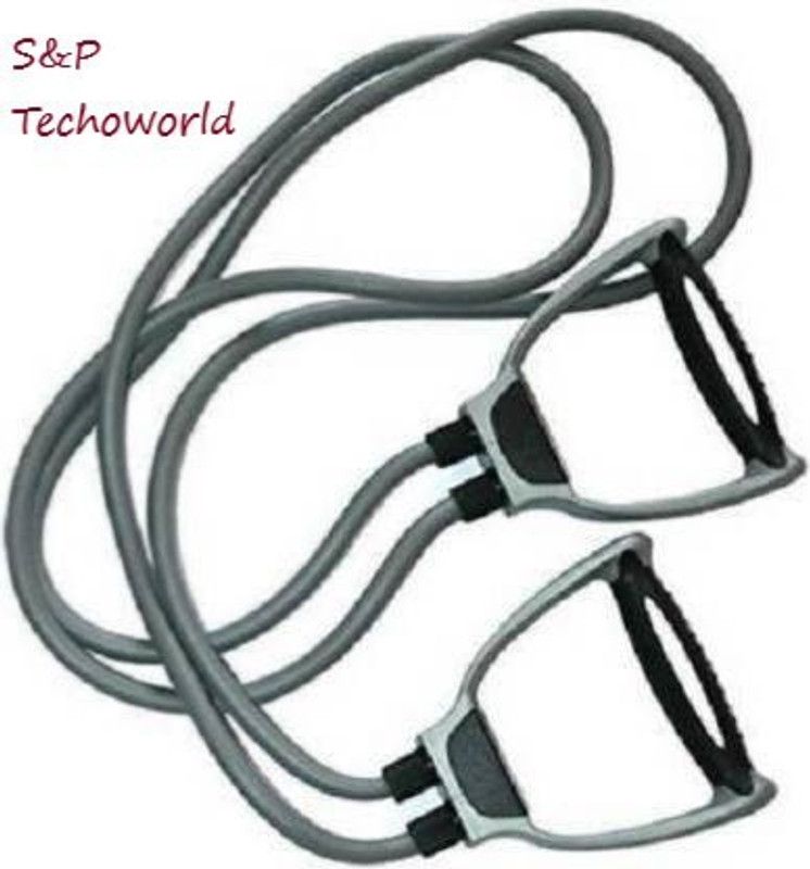 S&P TechoWorld Best Professional Unisex Double Toning Tube Resistance Tube Resistance Tube Resistance Tube  (As per availability)
