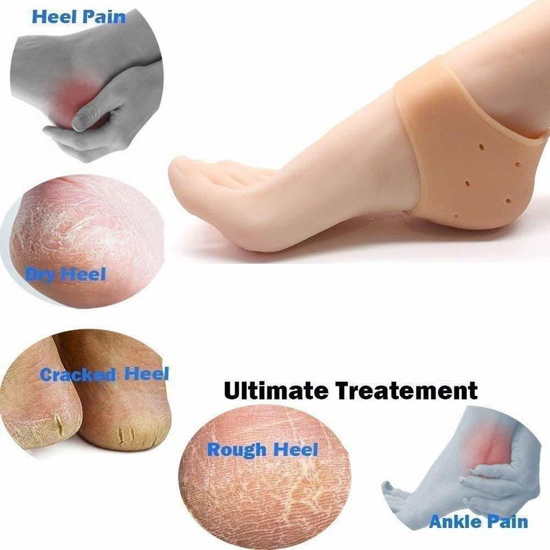 mahek accessories Silicon Gel Heel Pad Heel Pain Relief Heel Support Heel Support